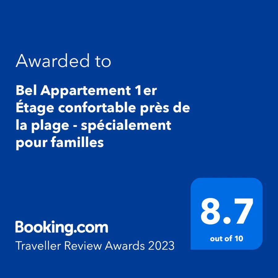 Bel Appartement 1Er Etage Confortable Pres De La Plage - Specialement Pour Familles Saïdia Exterior photo